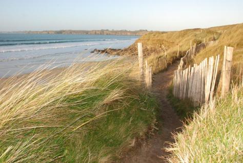 Bretagne Brittany GR34 sentier douanier blancs sablons